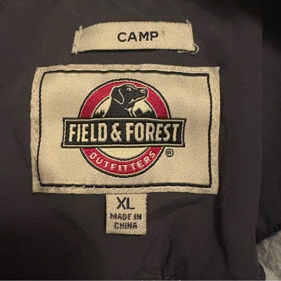 Field & Forest Pullover with snap buttons Size XL - Picture 6 of 7